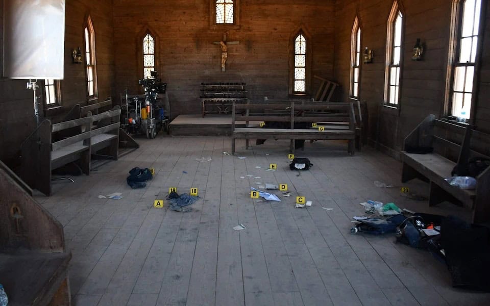 مكان مقتل المصوّرة على يد أليك بالدوين