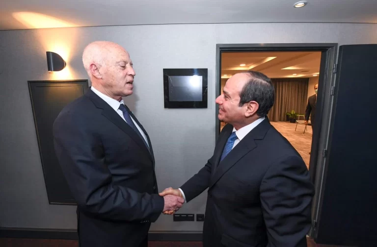 السيسي قيس سعيد watanserb.com