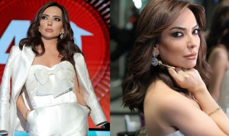 (شاهد): وصلة رقص لأمل عرفة على أنغام "إنتي معلمة" في صالة أفراح! watanserb.com