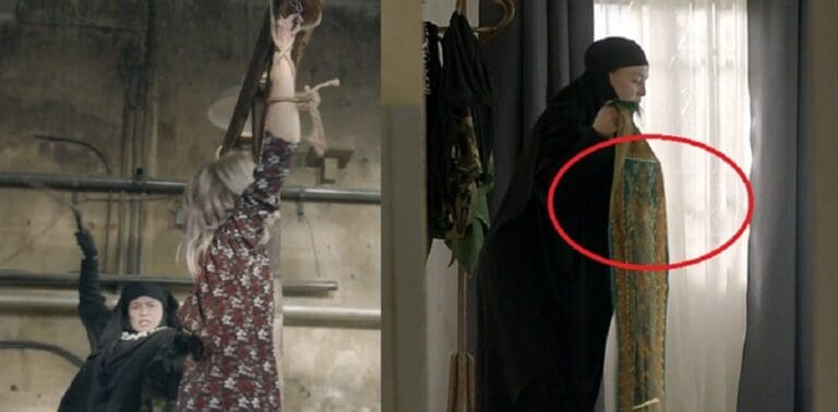 خطأ جديد في صلاة إلهام شاهين يثير الجدل (فيديو) watanserb.com