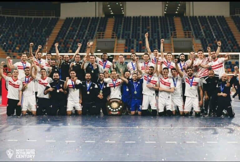 الزمالك لكرة الطائرة بطلاً لكأس مصر على حساب الأهلي watanserb.com