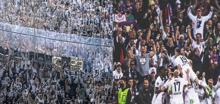 فضيحة ملعب الكامب نو بعد بيع جماهير برشلونة تذاكرهم لجماهير فرانكفورت watanserb.com