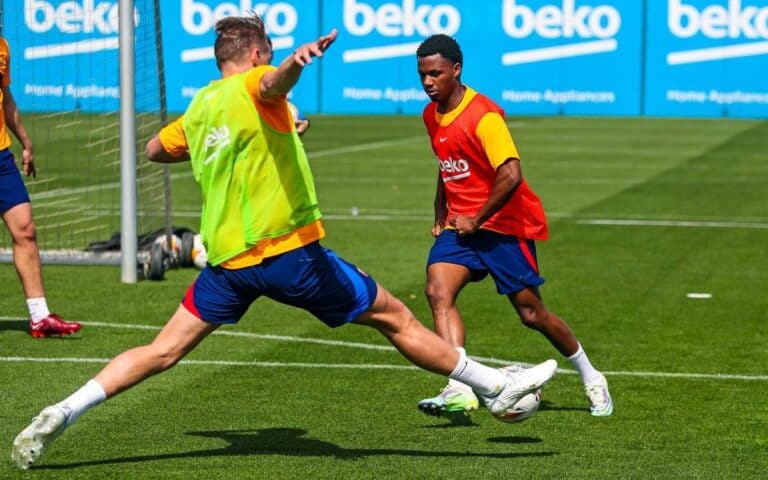 مباراة برشلونة ورايو فاليكانو في الدوري الإسباني watanserb.com