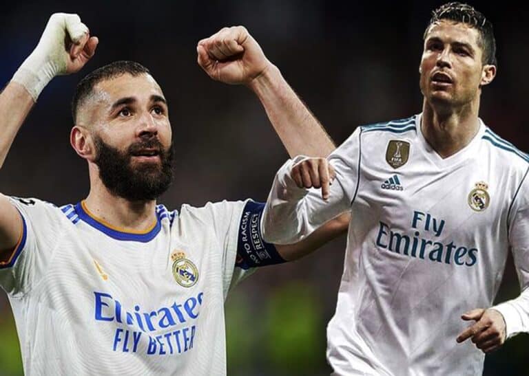 كريم بنزيما والهاتريك الثاني في دوري أبطال أوروبا watanserb.com