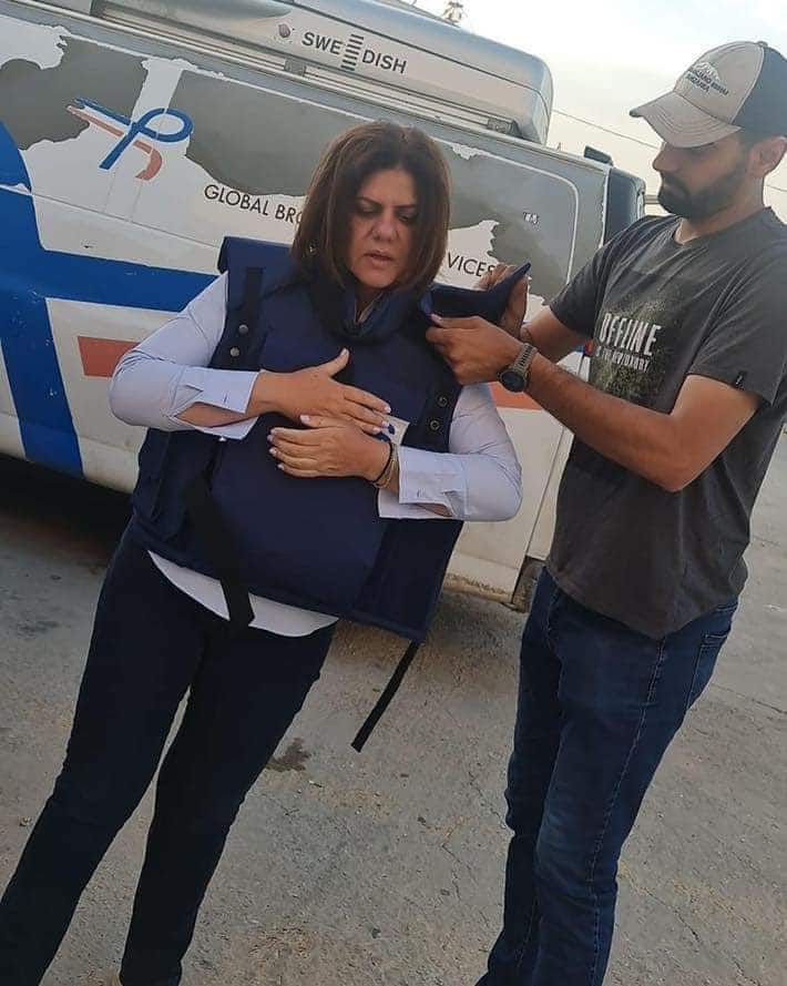 آخر صورة لشيرين أبو عاقلة قبل استشهادها