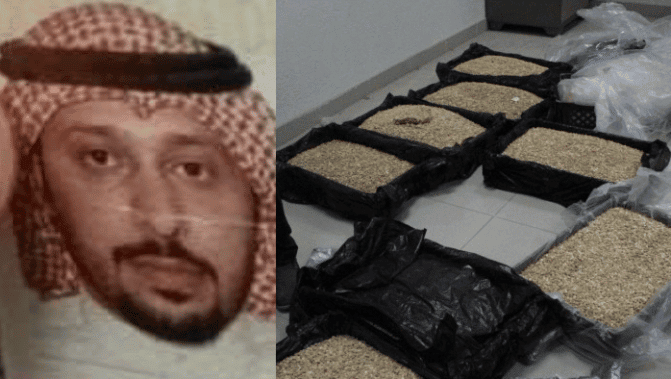 “عادل الشمري” رجل أمن سعودي ضُبط في مطار بيروت بكمية مخدرات كبيرة كان سيهربها للكويت عادل الشمري سعودي تهريب مخدرات الكويت watanserb.com