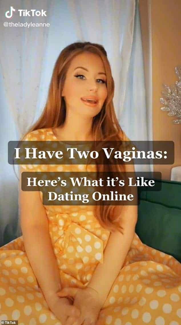 امرأة بمهبلين