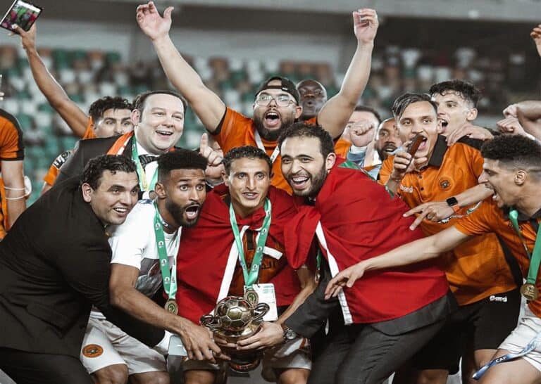 نهضة بركان المغربي يتوج بكأس الكونفدرالية على حساب أورلاندو بايرتس watanserb.com