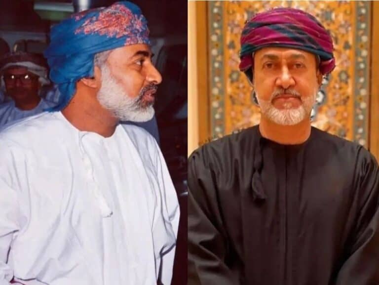 صحيفة فرنسية تقارن حال سلطنة عمان بين السلطان هيثم والراحل قابوس .. ما الذي تغيّر؟! السلطان هيثم بن طارق والسلطان قابوس بن سعيد watanserb.com