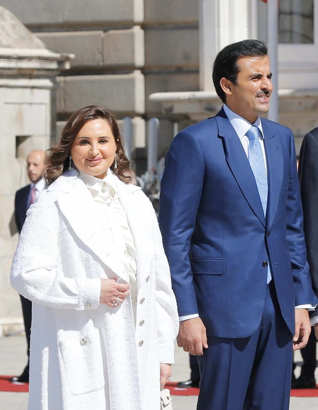 الشيخة جواهر والأمير تميم