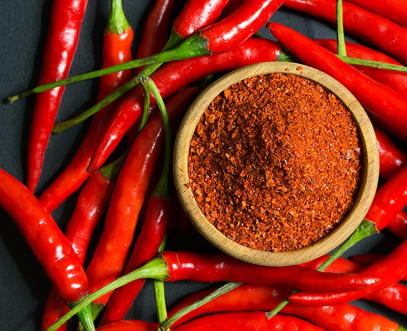 للفلفل الحار خصائص صحية
