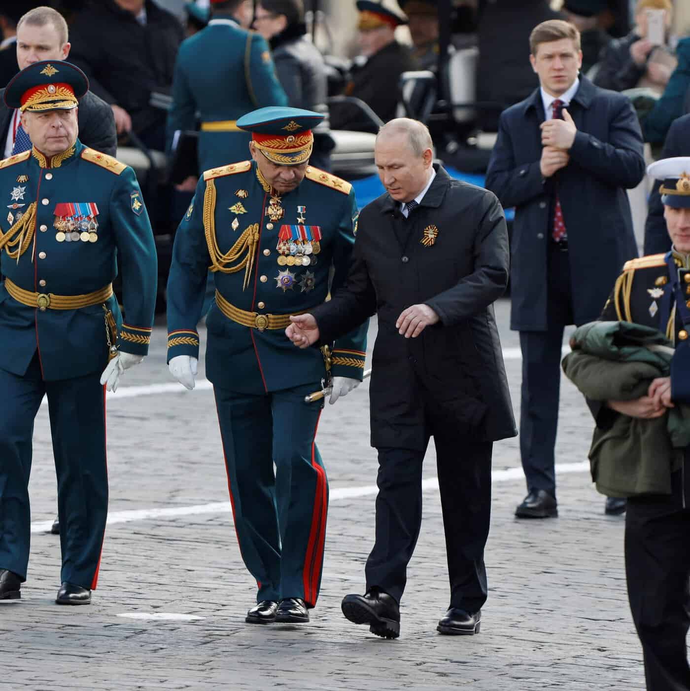 بوتين في احتفالات يوم النصر