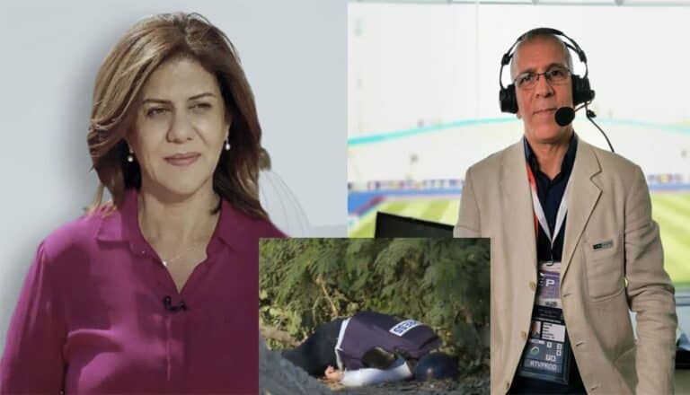 كلمات مؤثرة للمعلق الجزائري حفيظ دراجي عن الشهيدة الصحفية شيرين أبو عاقلة watanserb.com