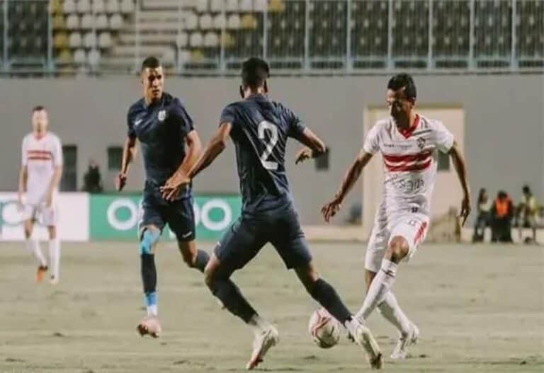 مباراة الزمالك وإنبي في منافسات الدوري المصري الممتاز watanserb.com