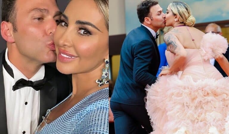 حميمية جويل مردينيان وزوجها في مهرجان "كان" تثير الجدل وفستانها أشبه بقميص النوم! (شاهد) watanserb.com