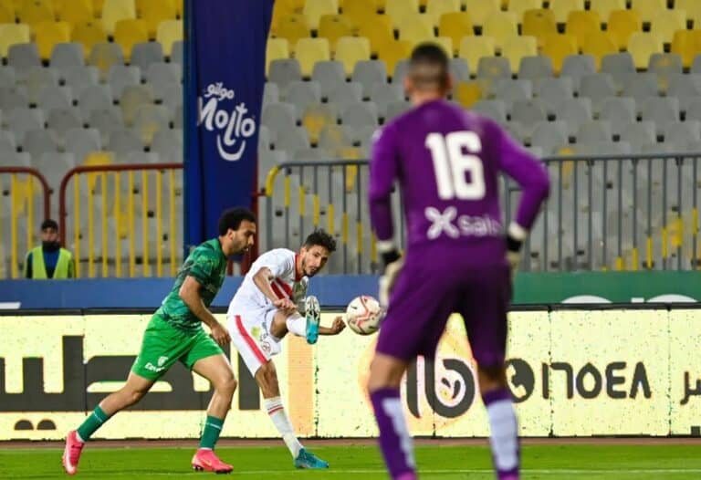 مباراة الزمالك وطلائع الجيش في منافسات الدوري المصري watanserb.com