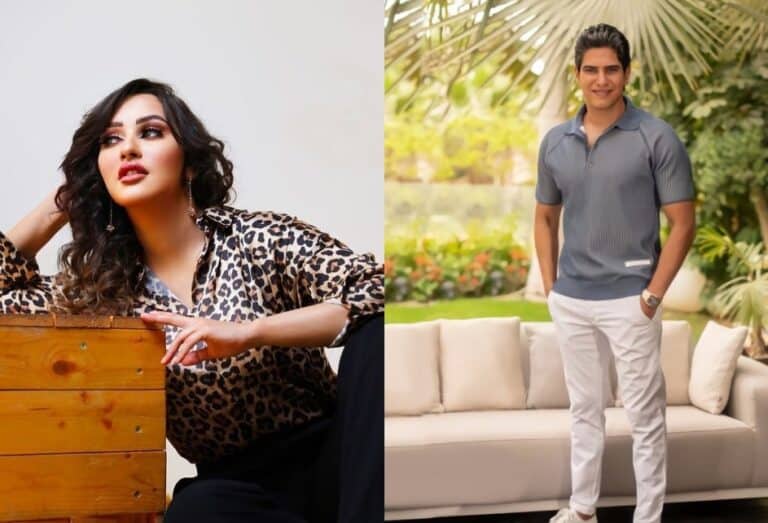 ارتباط خلود المقرحي عارضة الأزياء الليبية وأحمد أبو هشيمة .. ما القصة؟! (صور) خلود المقرحي وأحمد أبو هشيمة watanserb.com