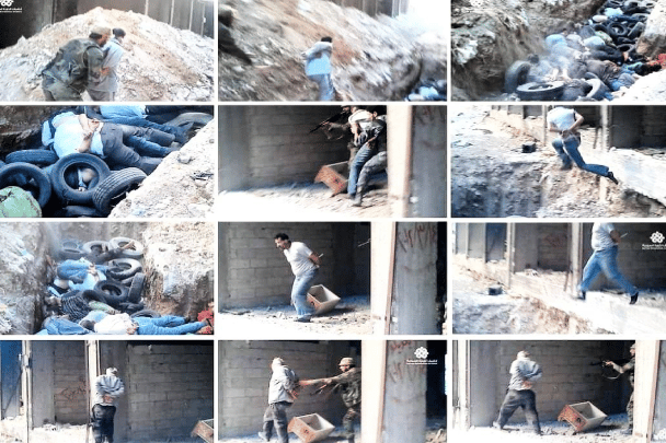 اعتقال منفذ مجزرة حي التضامن watanserb.com