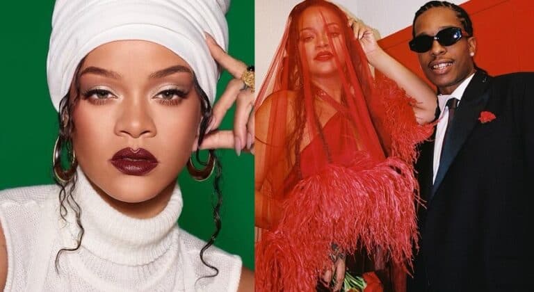 ريهانا في أول ظهور لها بعد وضع مولودها الأول (شاهد) watanserb.com