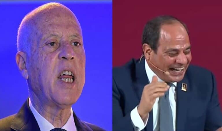 قيس سعيد - السيسي watanserb.com