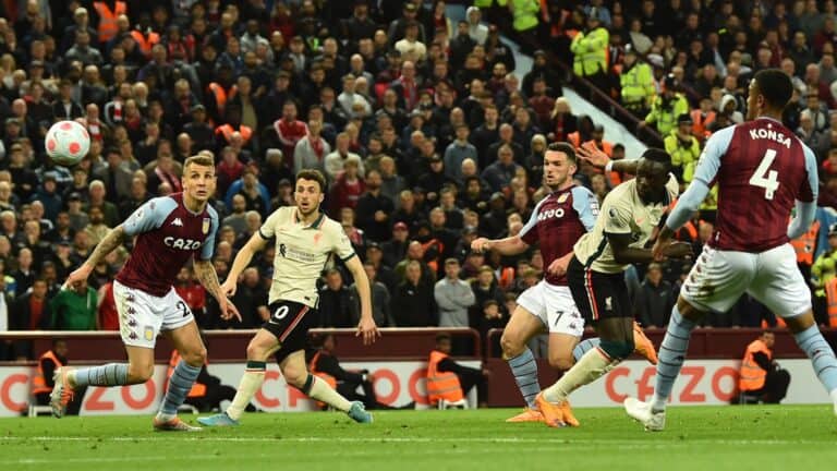 ليفربول يصارع على لقب “البريميرليج” مع السيتي بعد فوزه الصعب على أستون فيلا مباراة ليفربول وأستو فيلا في الدوري الإنجليزي الممتاز watanserb.com