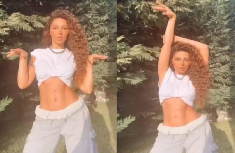 رقص ميريام فارس يستفز متابعيها بعدما ثنت ثيابها لتكشف خصرها بالكامل (فيديو) watanserb.com