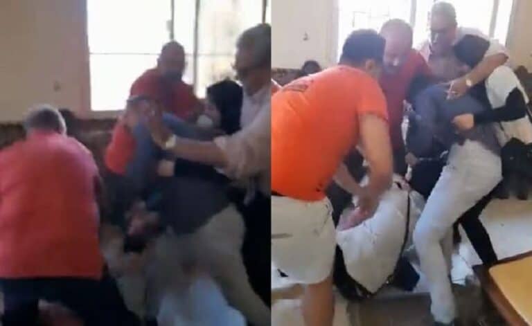 "حق نوران البلقا".. فيديو صادم لما فعله ضابط في الجيش المصري بطليقته وابنته مستغلاً منصبه! watanserb.com