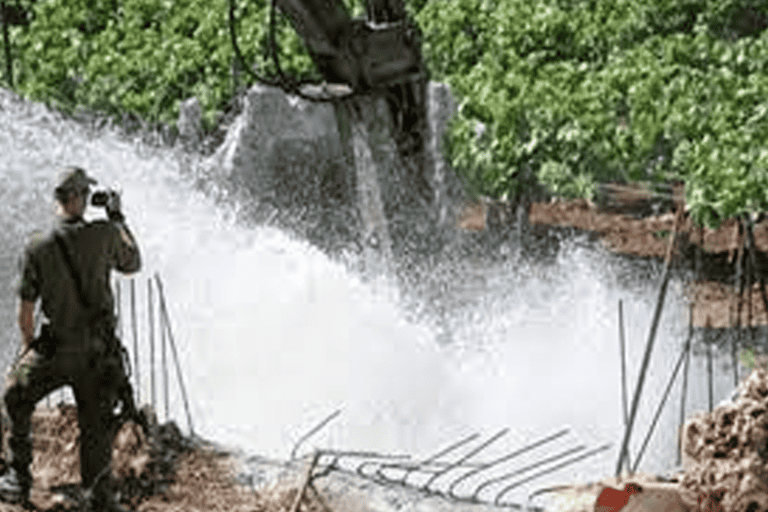 سيطرة الاحتلال على مياه الضفة watanserb.com