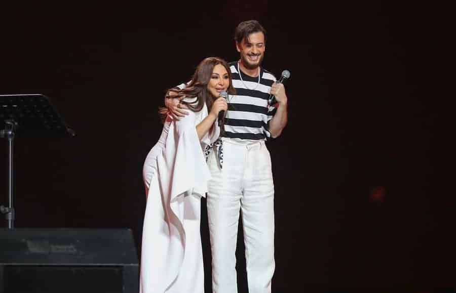 إليسا وسعد لمجرد