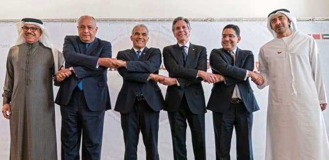 اتفاق أمني إسرائيل دول عربية watanserb.com