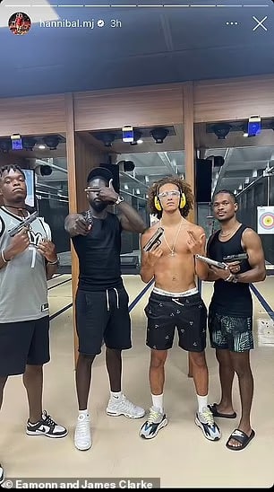 الصورة التي نشرها حنبعل المجبري