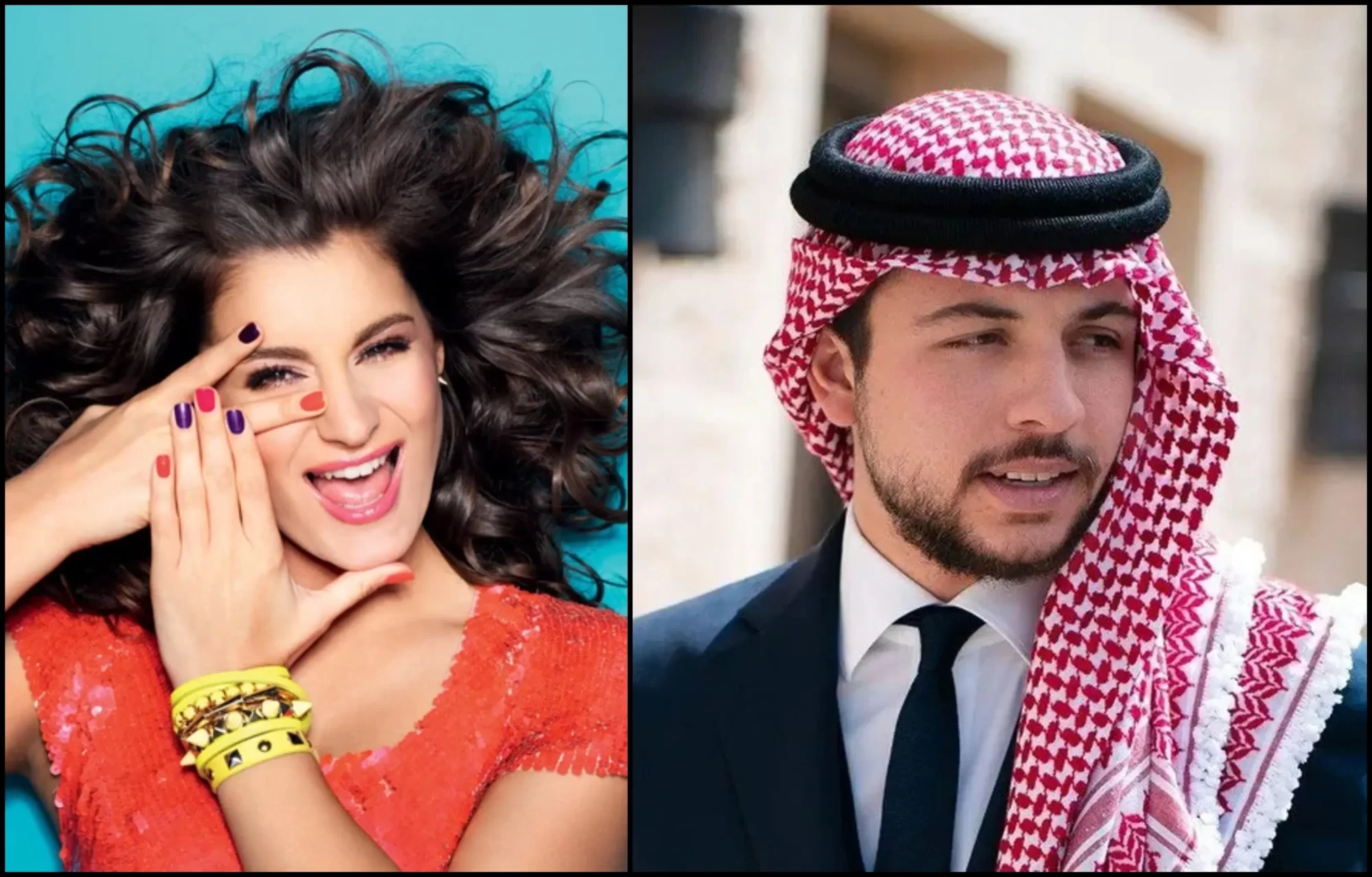 الأمير الحسين بن عبدالله المغنية التركية آتيا watanserb.com