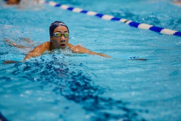 رقم جديد قياسي للسباحة فريدة عثمان watanserb.com