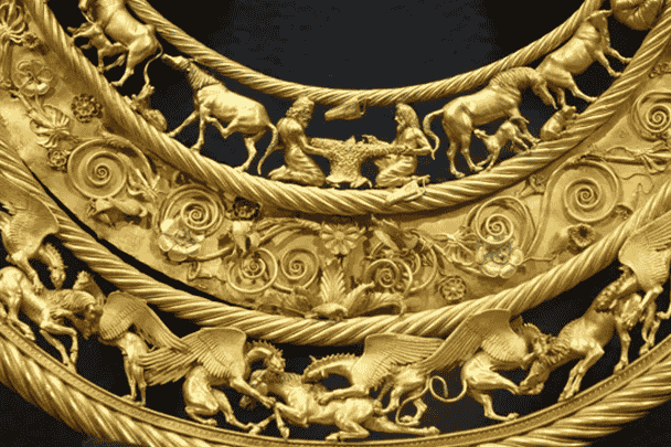 سرقة آثار أوكرانيا ونقلها إلى روسيا.. التركيز على القطع الذهبية التاريخية غالية الثمن سرقة آثار أوكرانيا watanserb.com