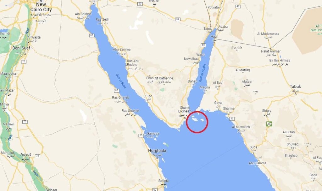 تيران وصنافير