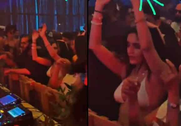 في الرياض.. حفل خاص مختلط ورقص وفتيات بملابس فاضحة (فيديو)! watanserb.com