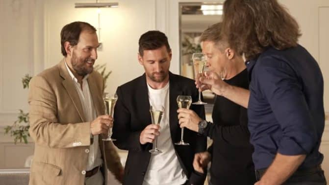 تمثيل ليونيل ميسي في مسلسل كوميدي watanserb.com