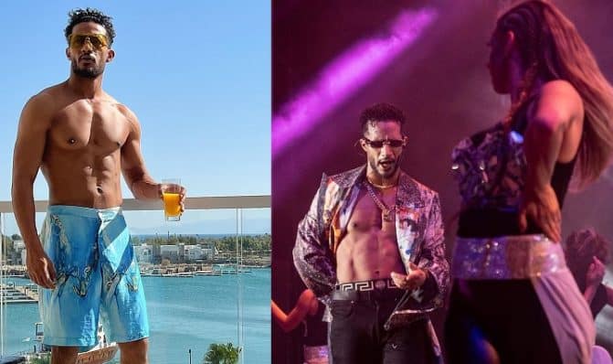 شيخ أردني يفاجئ محمد رمضان بتصرفه حين التقاه صدفةً بالشارع! (فيديو) watanserb.com