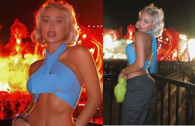 مودل روز ببكيني فاضح وسط مجموعة شباب في مسبح! (فيديو) watanserb.com