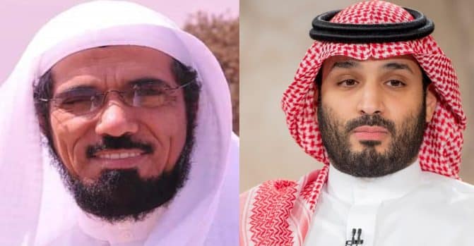 لقاء محمد بن سلمان وسلمان العودة watanserb.com