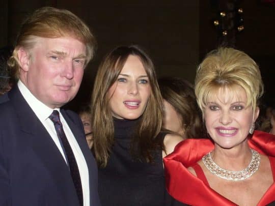 إيفانا ترامب اتهمت زوجها الرئيس السابق بالاغتصاب قبل وفاتها .. ما القصة!؟ إيفانا ترامب وميلانيا watanserb.com