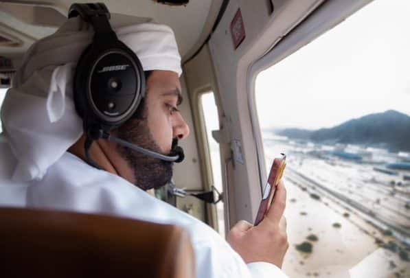 عبر هليكوبتر.. هذا ما فعله ولي عهد الفجيرة بعد غرق الإمارة (فيديو) سيول الفجيرة watanserb.com