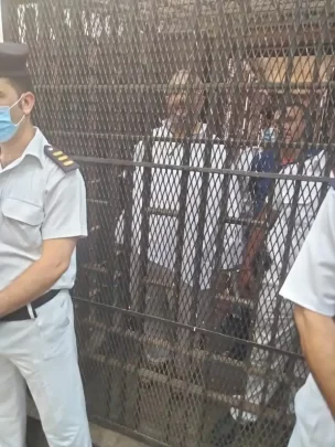 محاكمة ايمن حجاج وحسين الغرابلي watanserb.com