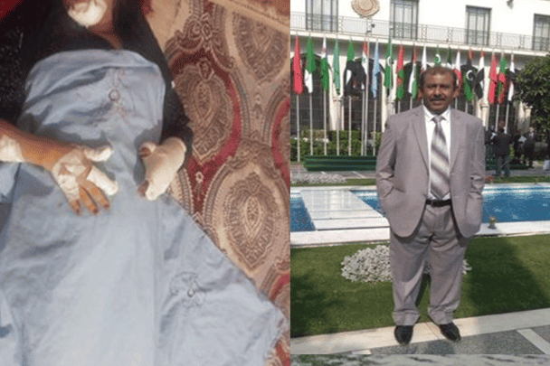 يمني يعتدي على زوجته بالساطور watanserb.com