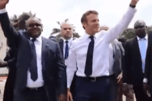 رئيس بنين و ماكرون watanserb.com