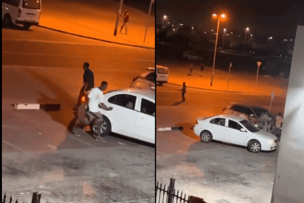 أفارقة يهاجمون المواطنين في الإمارات watanserb.com