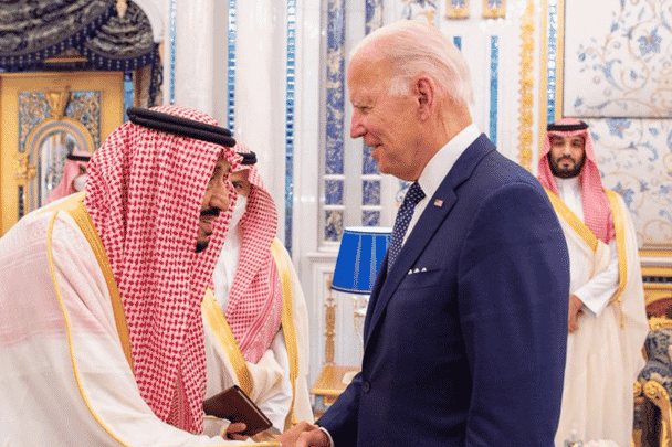 الملك سلمان وبايدن watanserb.com