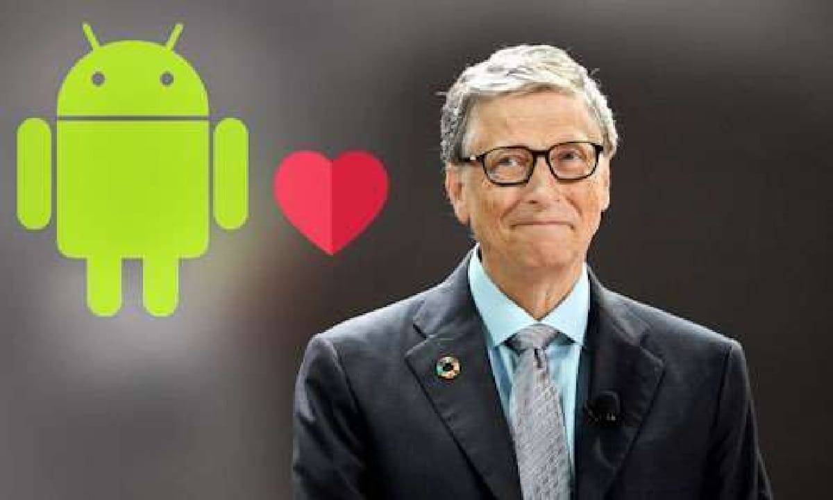 بيل غايتس يحبذ استعمال نظام تشغيل أندرويد