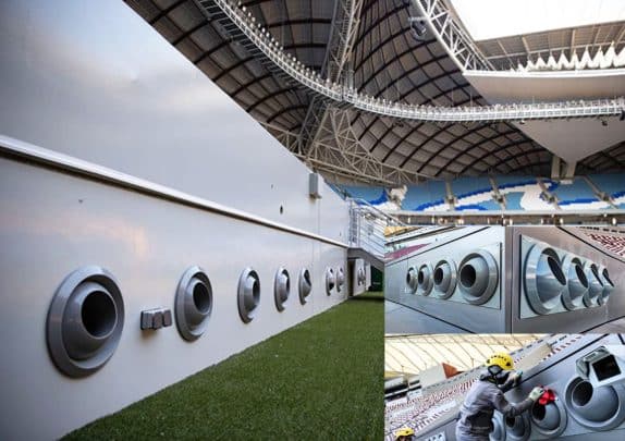 قطر وتقنية تبريد ملاعب مونديال كأس العالم 2022 watanserb.com