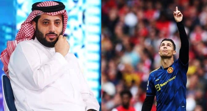 تركي آل الشيخ حزين على وضع رونالدو .. وهذا ما غرد بشأنه تركي آل الشيح والبرتغالي كريستيانو رونالدو watanserb.com